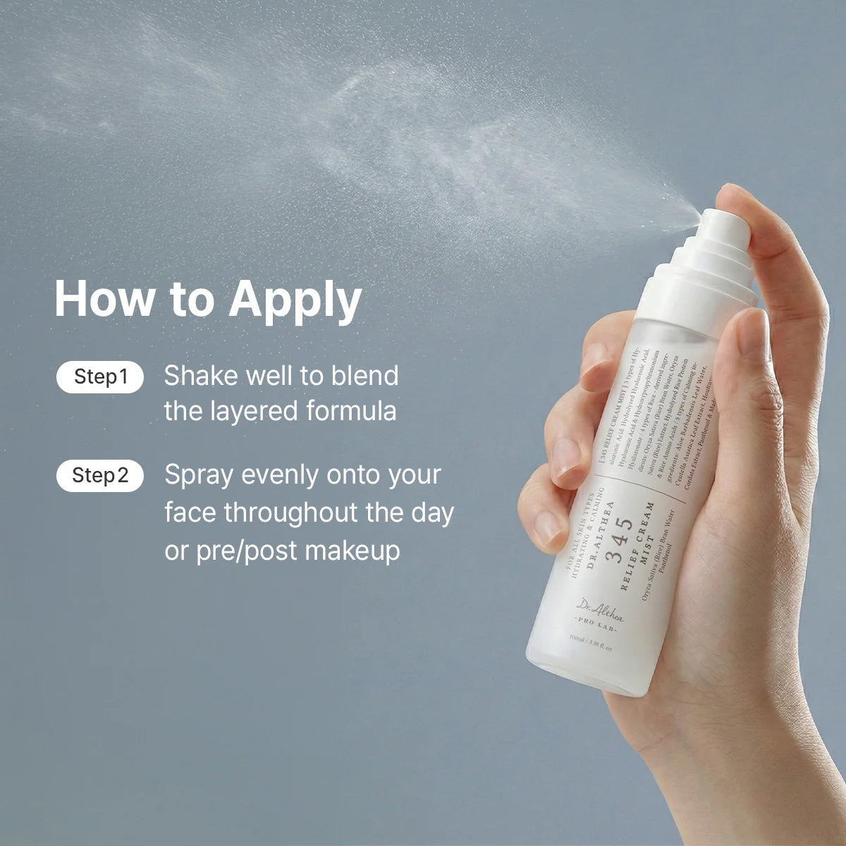 Dr. Althea 345 relief cream mist