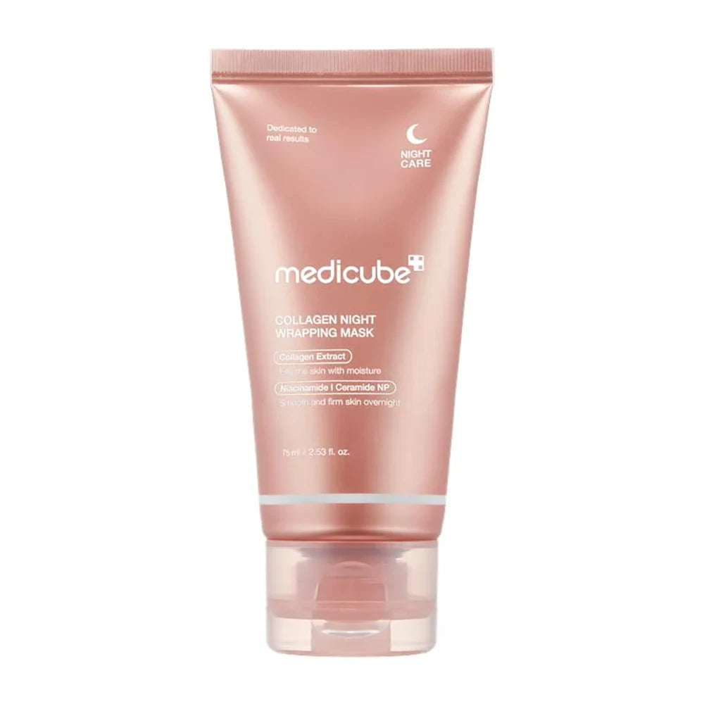 Medicube  night wrapping mask  Collegen capsule cream  Collegen mask