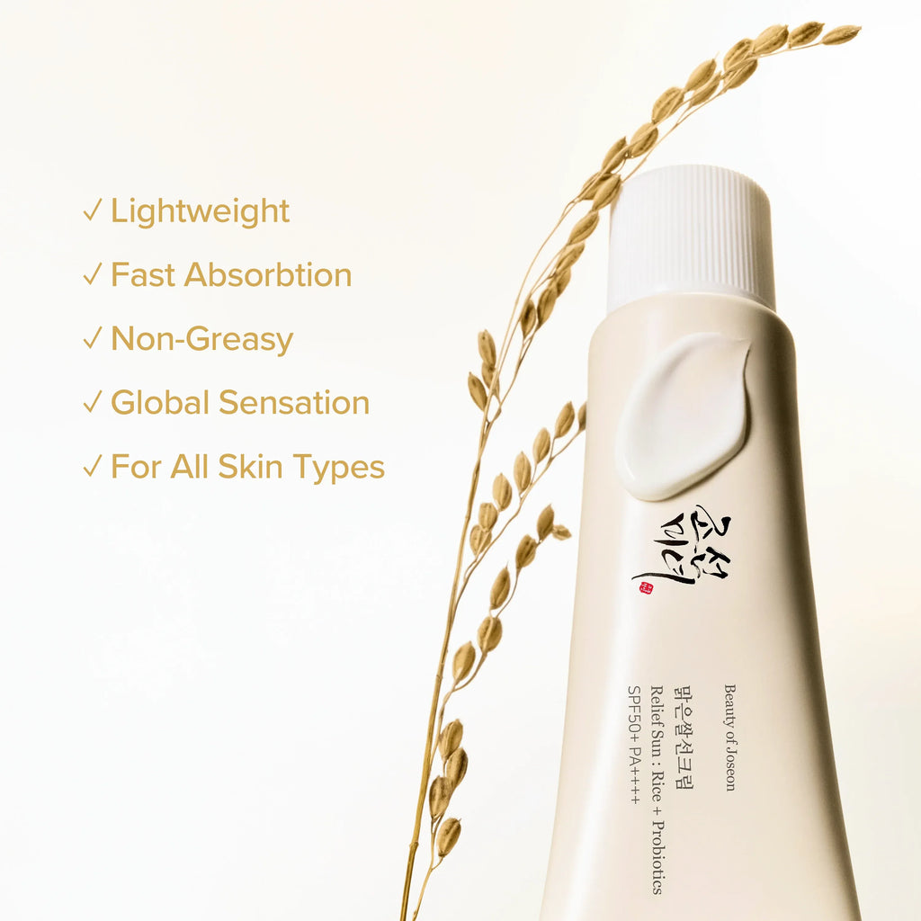 beauty of joseon Relief Sun : Rice + Probiotics (SPF50+ PA++++)