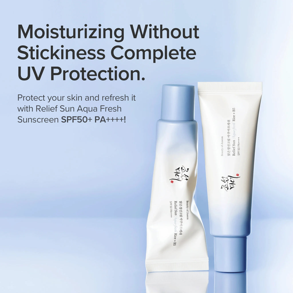 beauty of joseon Relief Sun Aqua-Fresh : Rice + B5 (SPF50+ PA++++)